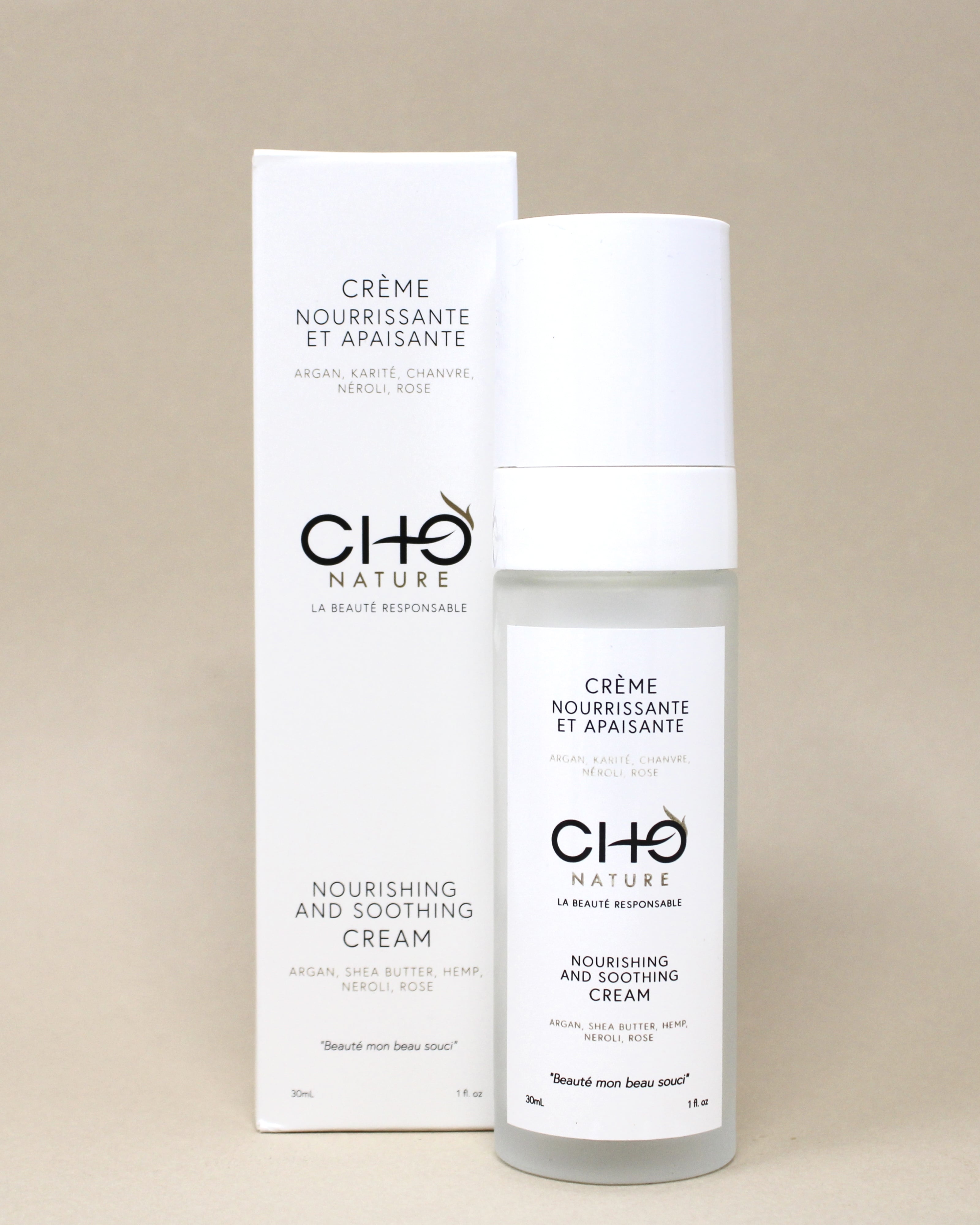 Crème Nourrissante et Apaisante - CHO Nature