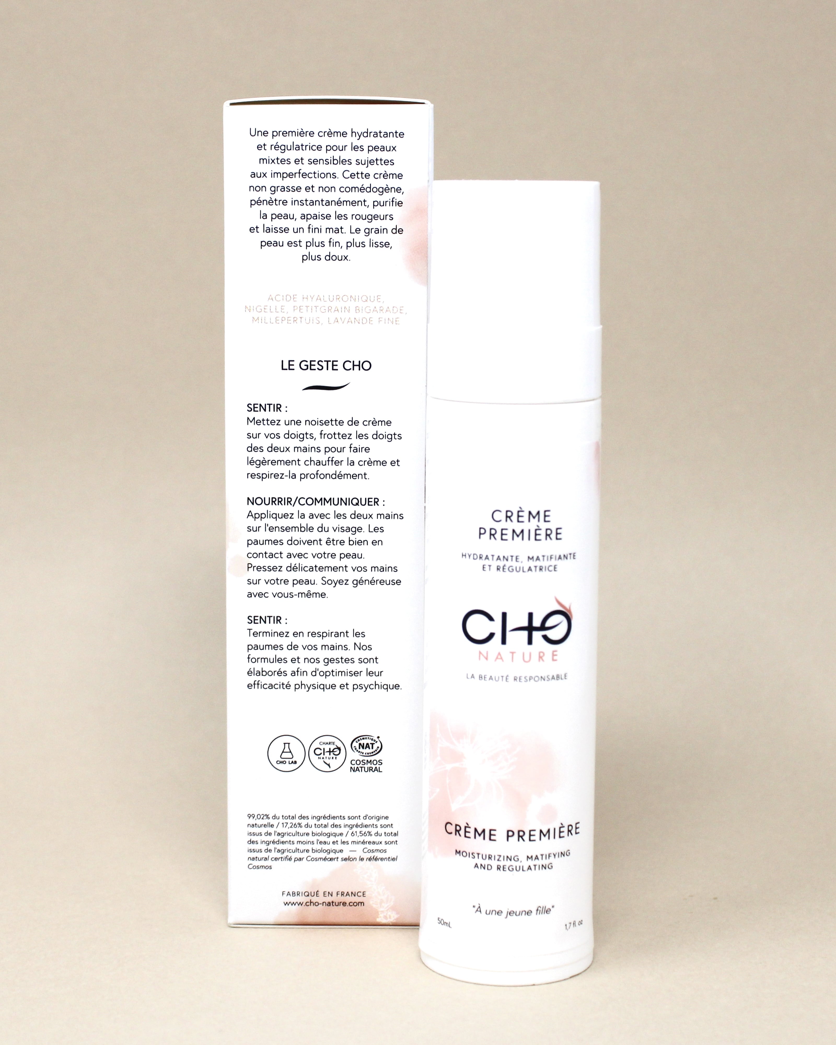 Crème Première - CHO Nature