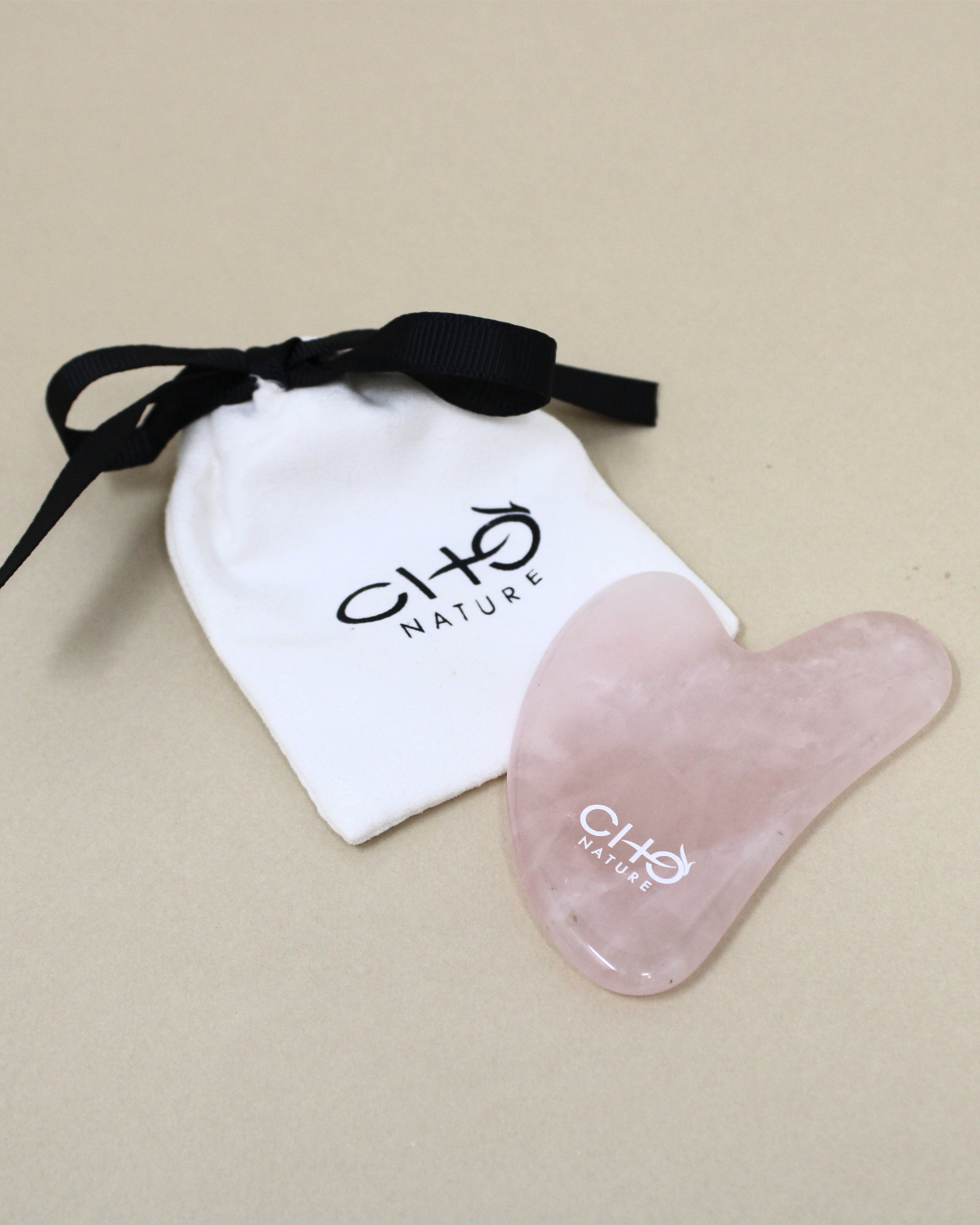 Gua Sha Quartz Rose - CHO Nature