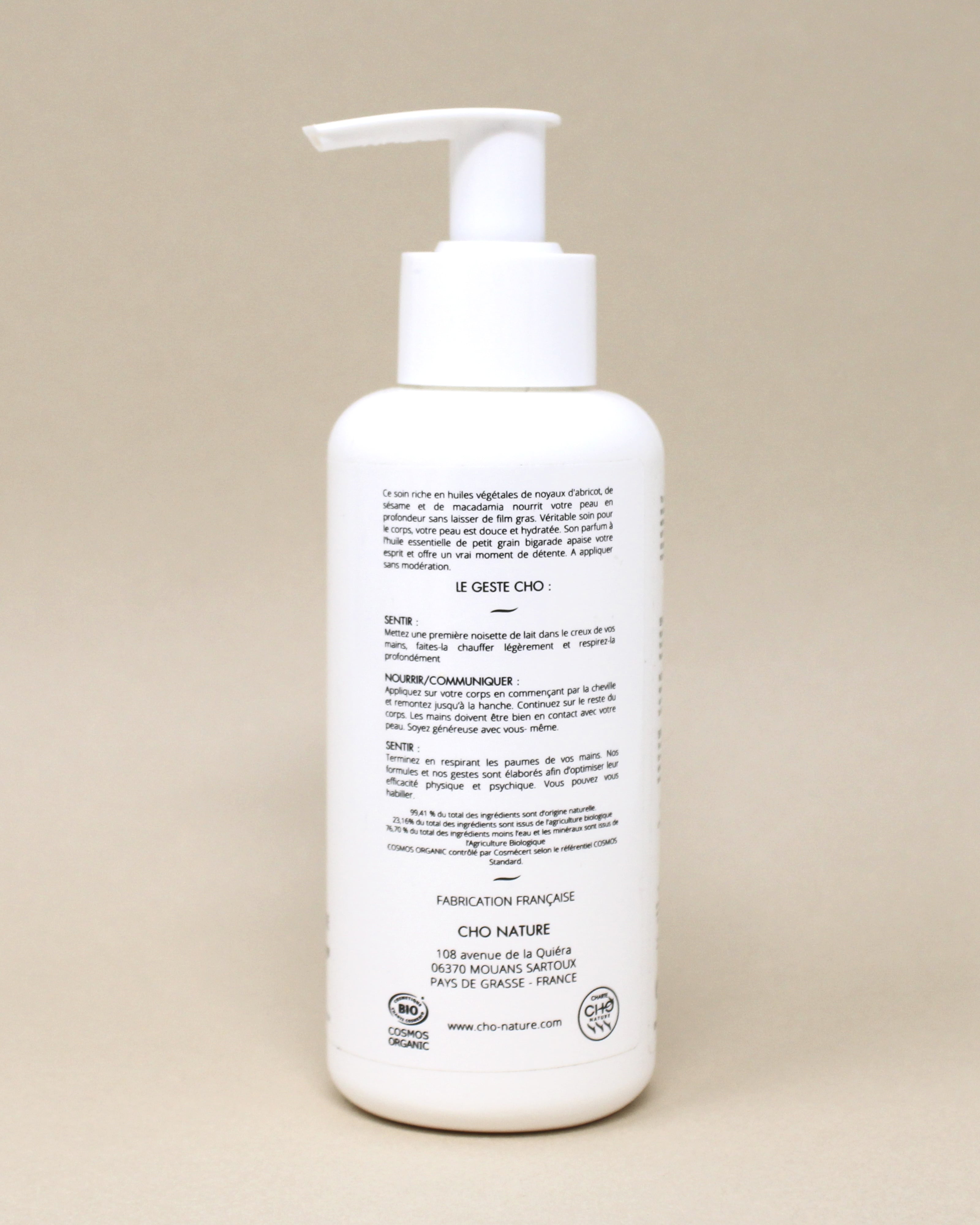 Soin Corps Nourrissant - CHO Nature