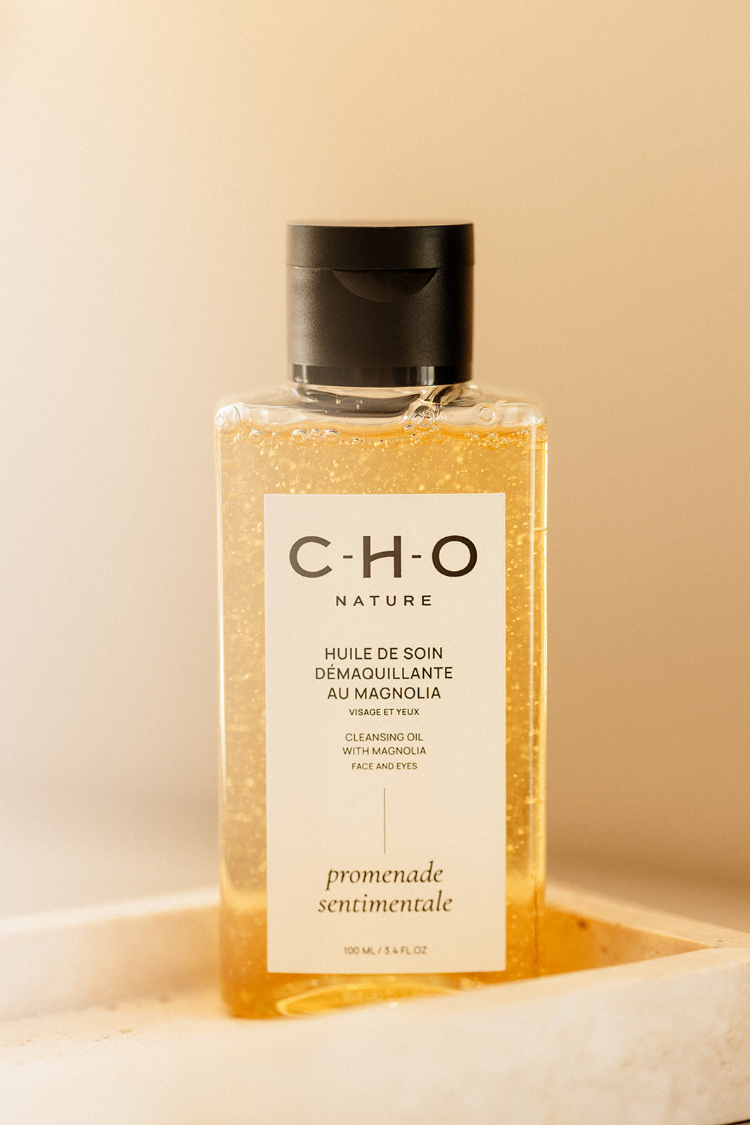 Make-up remover treatment oil