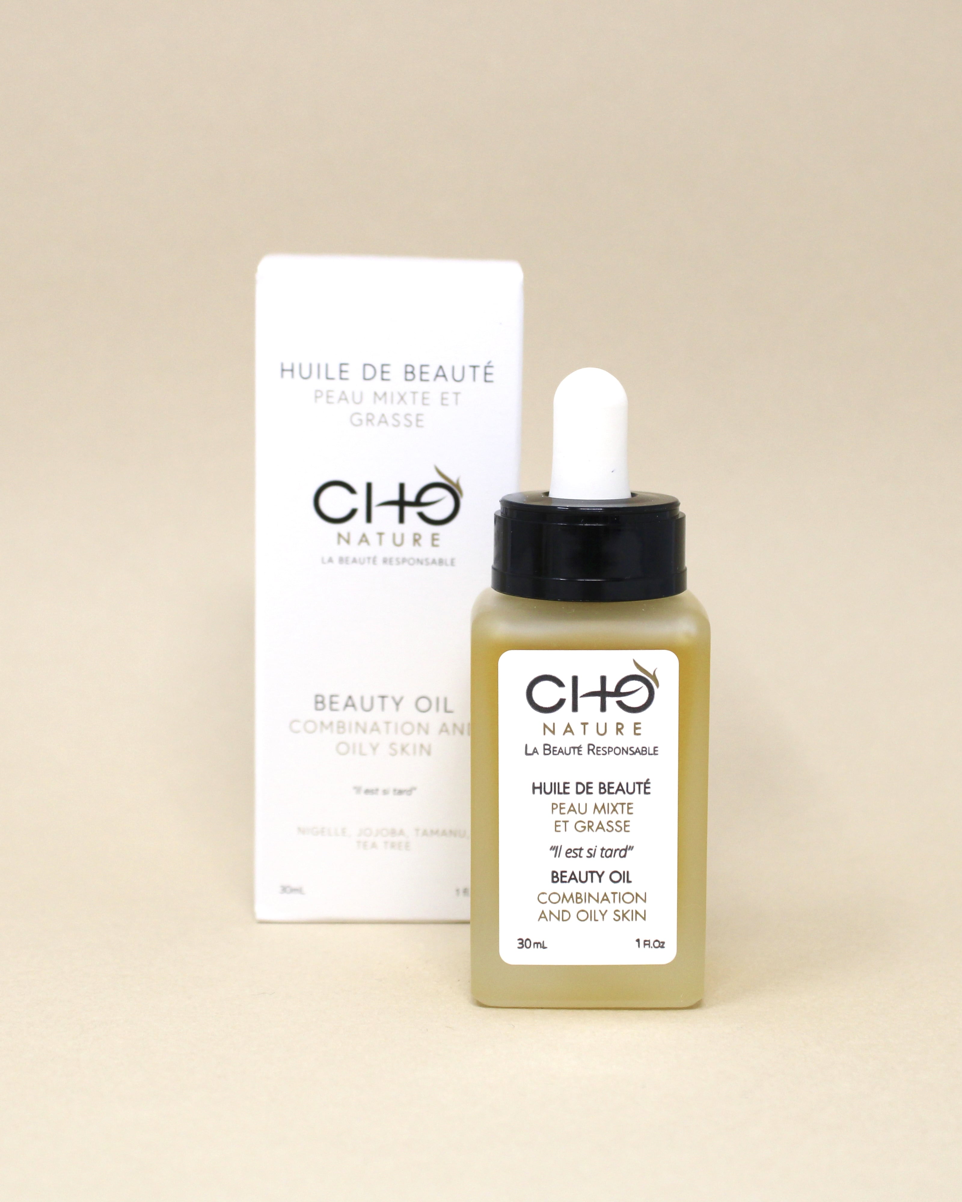 Huile de Beauté Peau Mixte et Grasse - CHO Nature