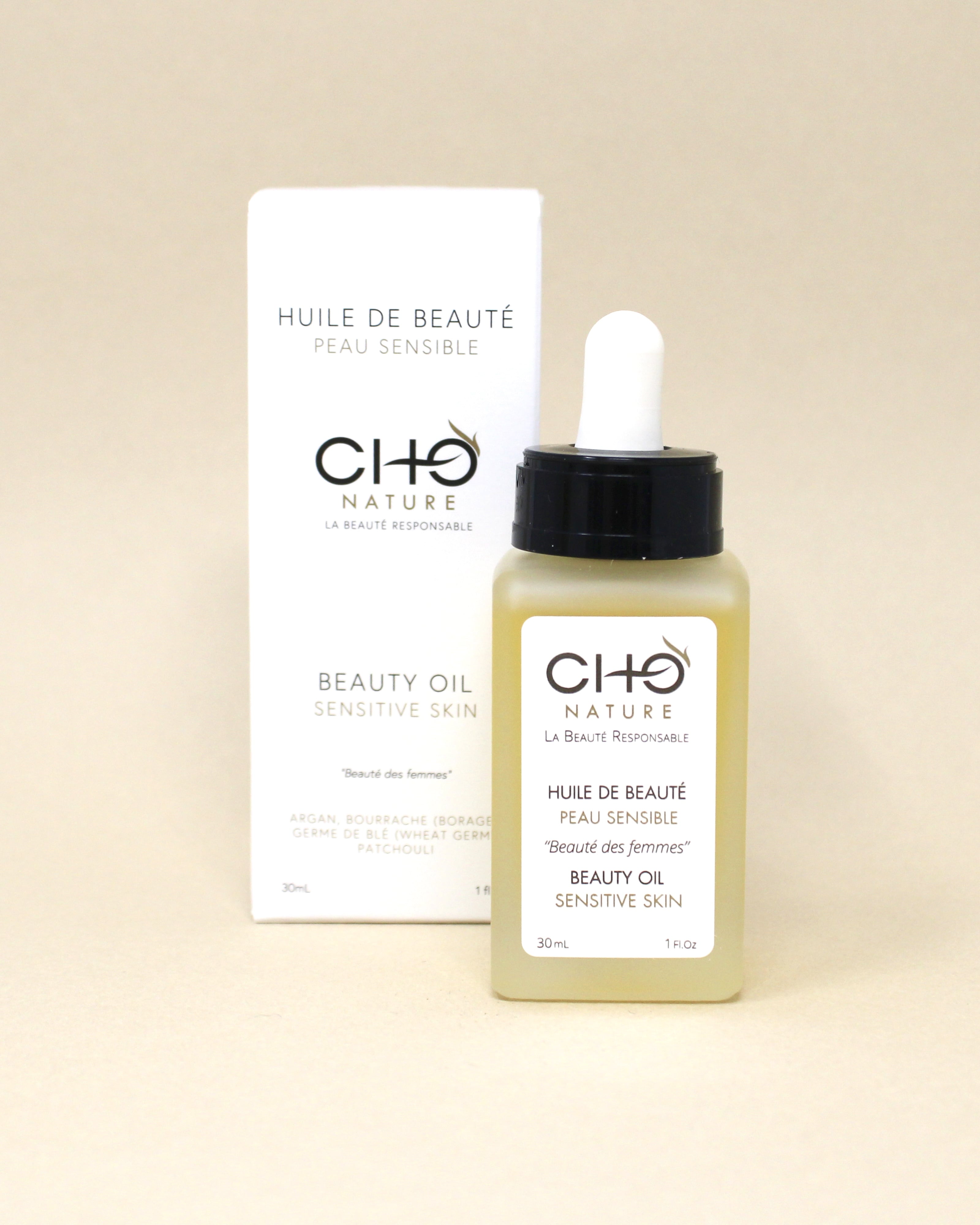 Huile de Beauté Peau Sensible - CHO Nature